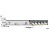 ★手数料０円★岡山市南区浜野２丁目 月極駐車場